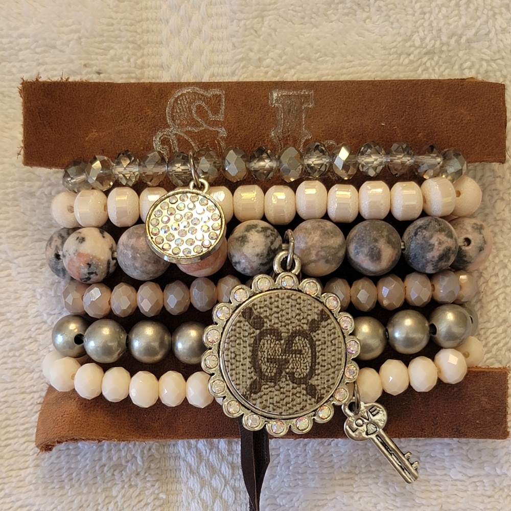 New Sandra Ling Stack Braclet's set